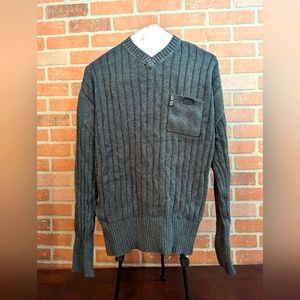 Guess military sweater